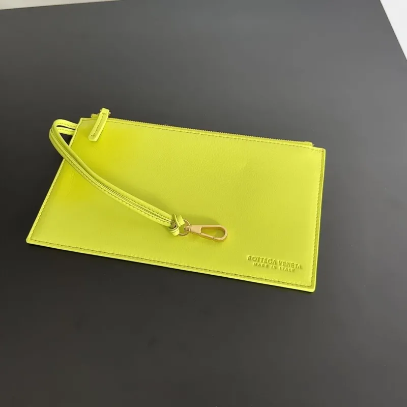 Bottega Veneta Lime Green Woven Leather Tote Bag - Image 8