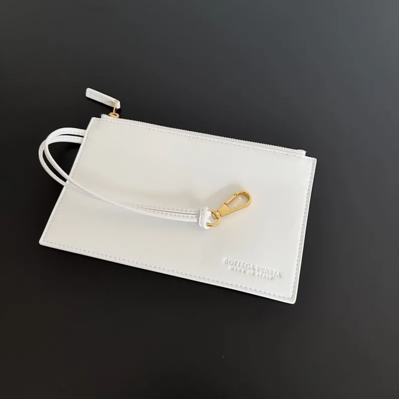 Bottega Veneta White Woven Tote Bag - Image 7