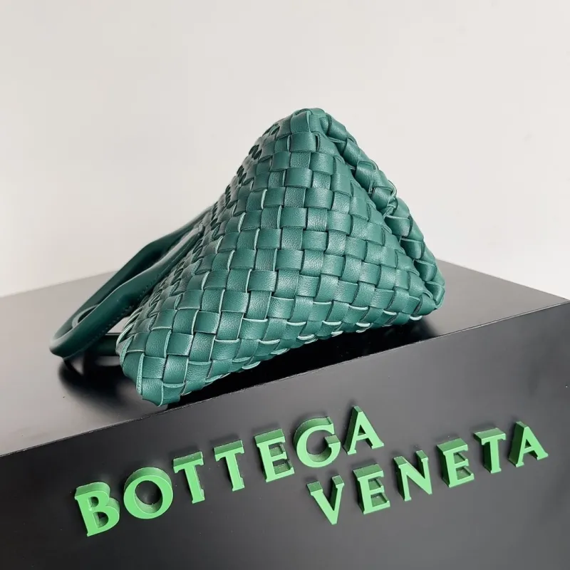 Bottega Veneta Green Woven Tote Bag 59 - Image 5