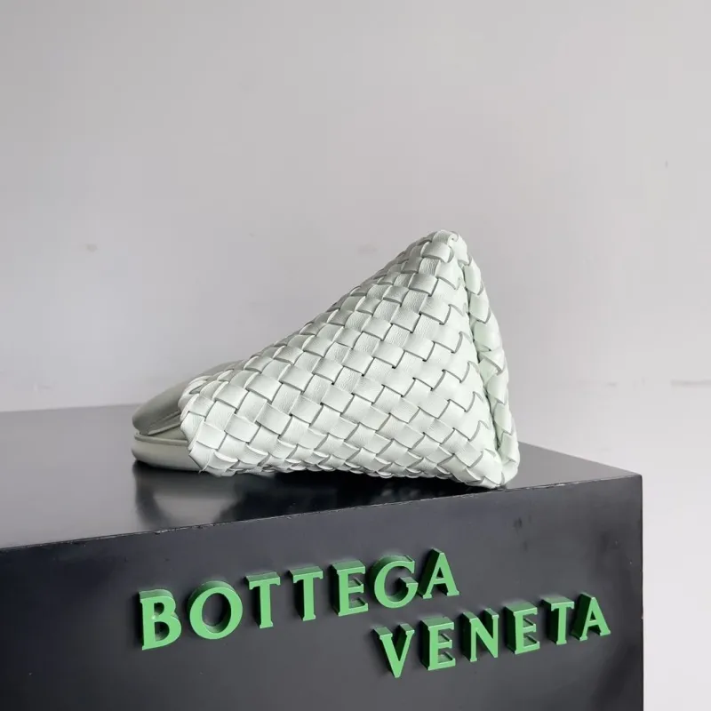 Bottega Veneta Pale Mint Woven Mini Tote Bag - Image 7