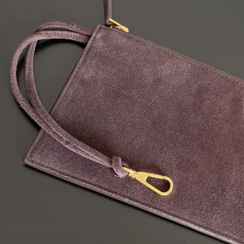 Bottega Veneta Brown Suede Tote Bag - Image 7