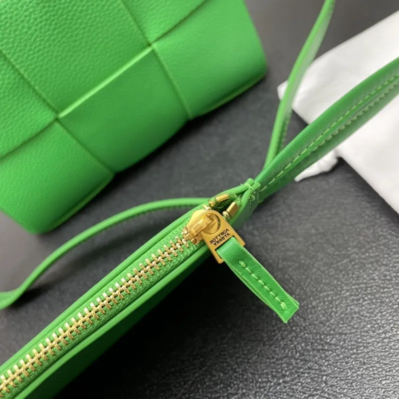 Bottega Veneta Green Small Tote Bag S06002 - Image 9
