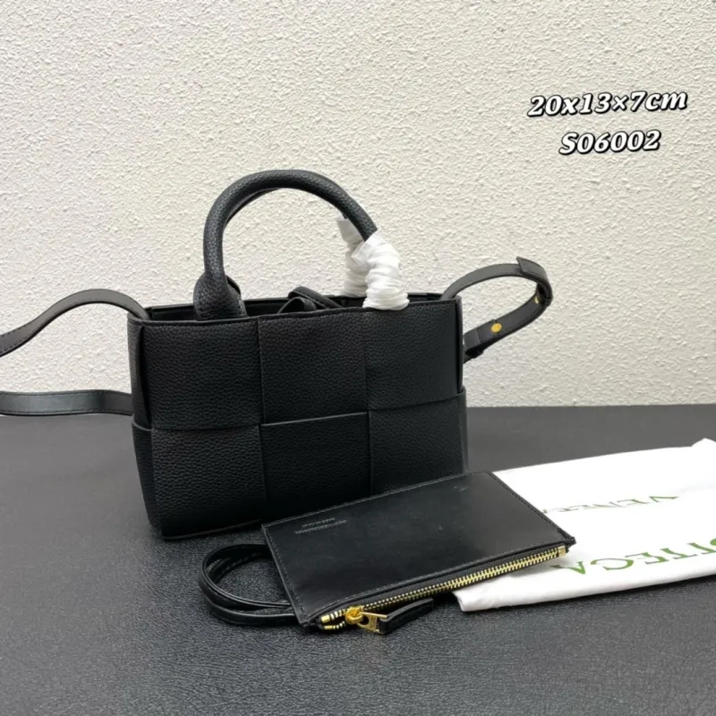 Black Bottega Veneta Mini Tote Bag S06002