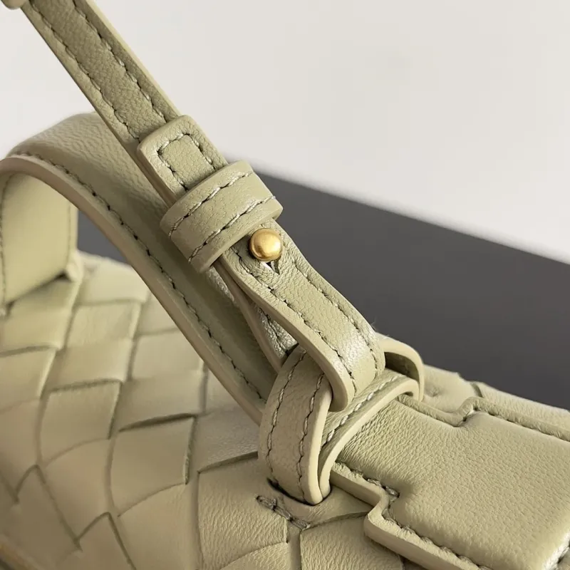 Bottega Veneta Intrecciato Crossbody Bag Light Green - Image 6