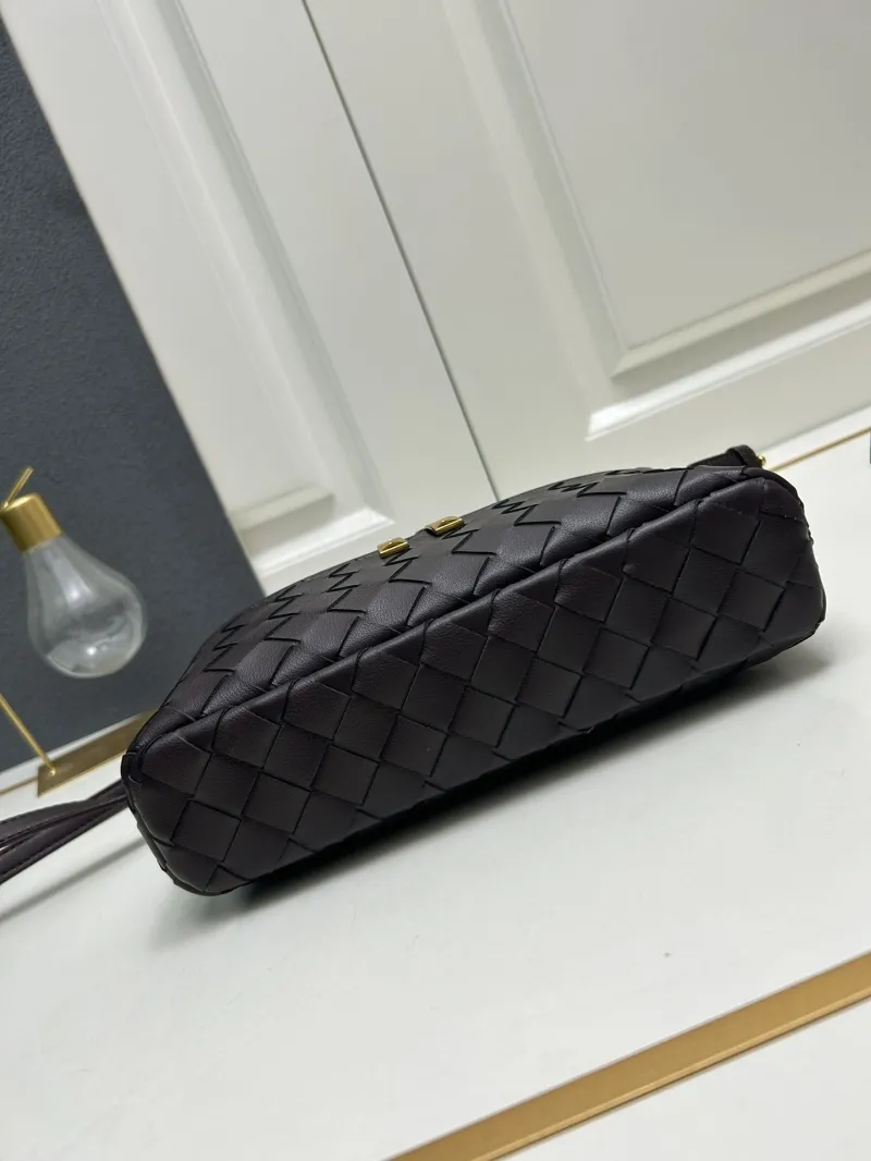 Bottega Veneta S04002 Dark Brown Crossbody Bag - Image 7
