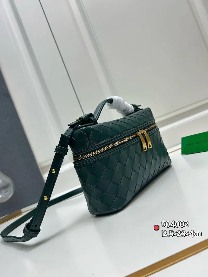 Alternative view of Bottega Veneta Dark Green Crossbody Bag S04002