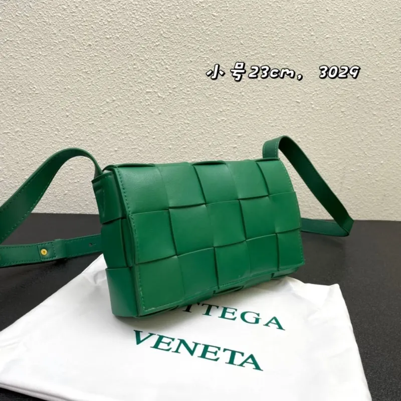 Alternative view of Bottega Veneta Small Green Crossbody Bag 23cm 3029