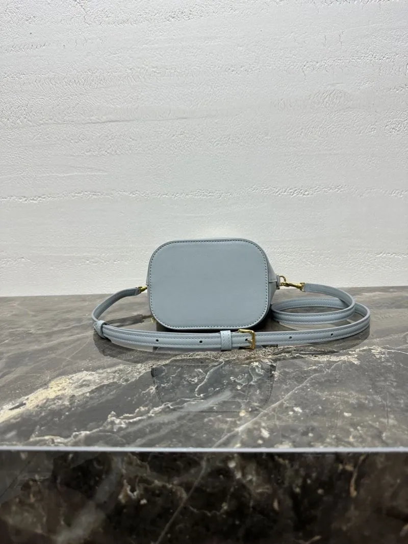 Celine Light Blue Bucket Shoulder Bag - Image 5