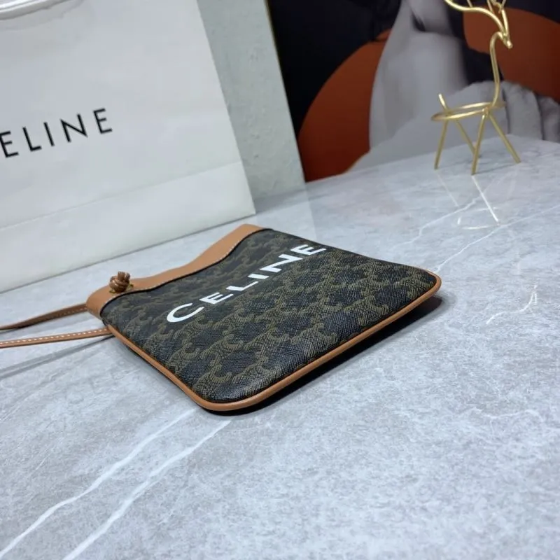 Celine Monogram Bucket Crossbody Bag - Image 7
