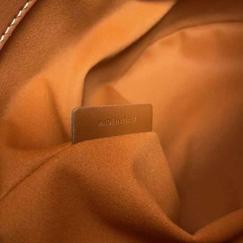 Celine Brown Leather Bucket Bag 1188 - Image 9