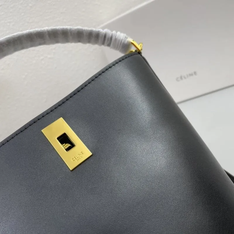 Celine Black Bucket Bag 1188 - Image 4