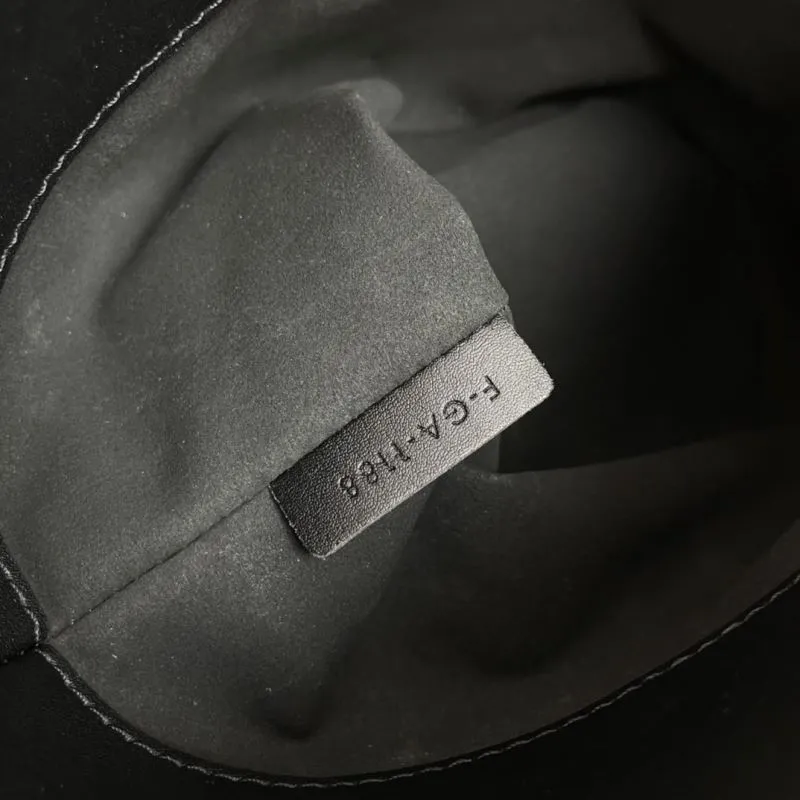 Celine Black Bucket Bag 1188 - Image 9