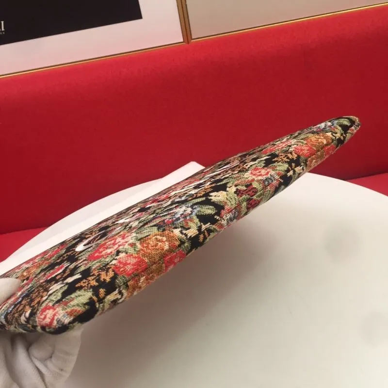 Celine S10B802 Floral Print Clutch Bag - Image 6