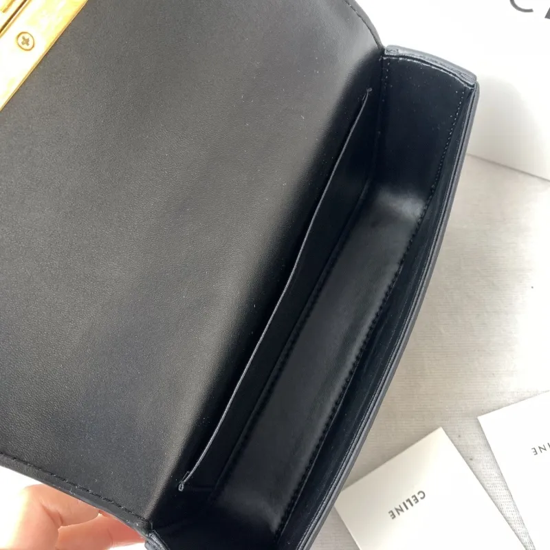 Celine Black Chain Shoulder Bag C197993 - Image 7