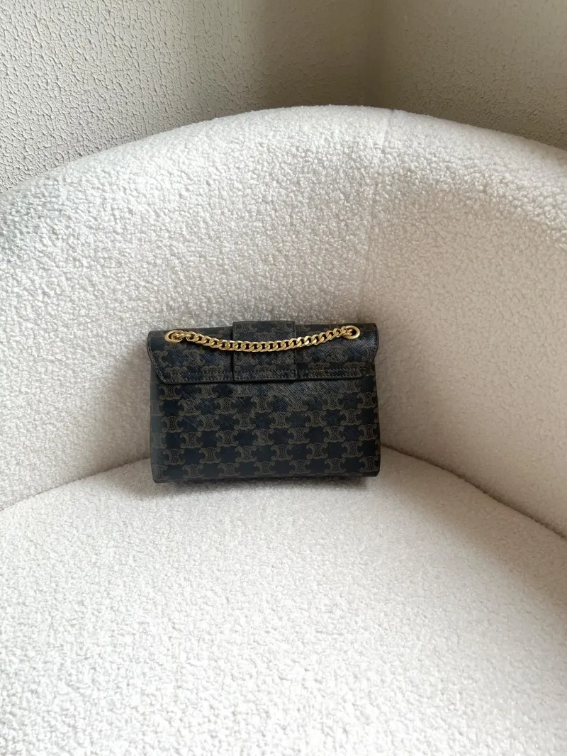 Celine Monogram Satchel Bag 30 - Image 3