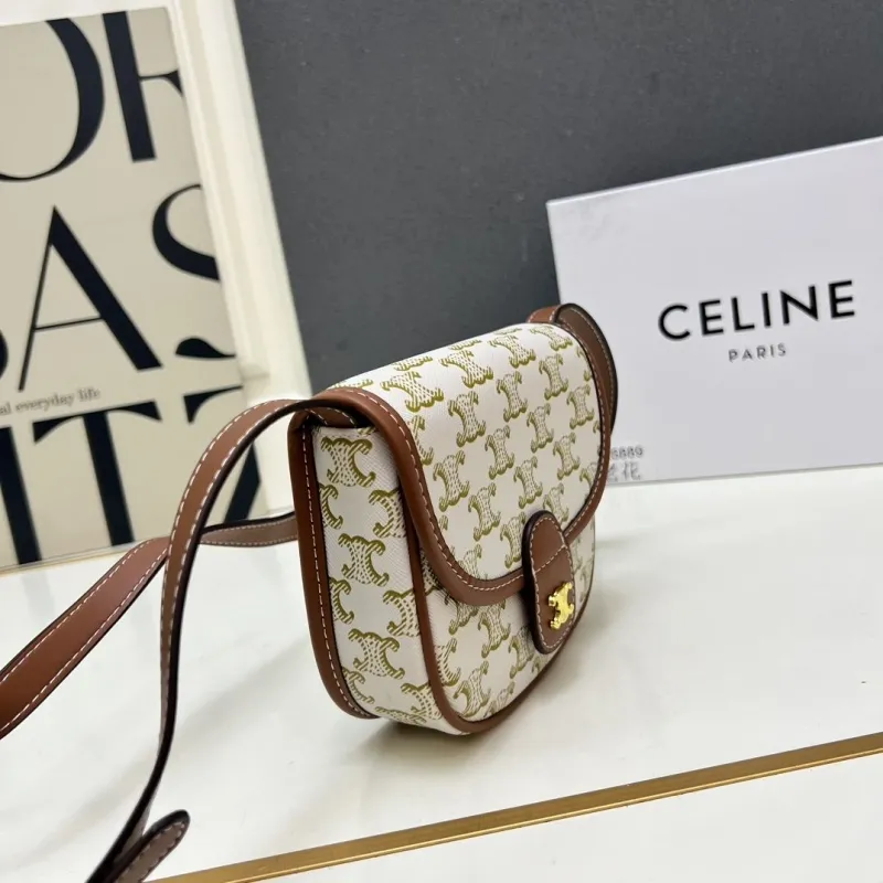 Celine Monogram Crossbody Saddle Bag TT196702 - Image 3
