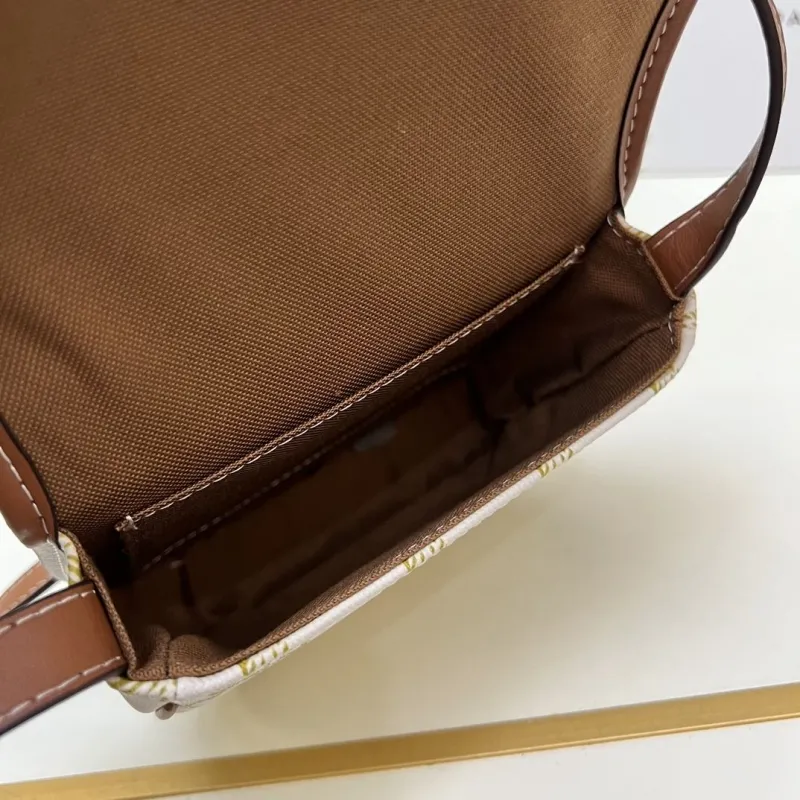 Celine Monogram Crossbody Saddle Bag TT196702 - Image 8