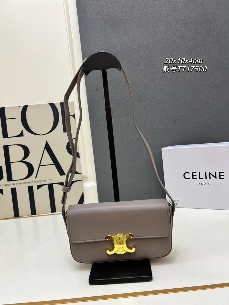 Celine Gray Crossbody Bag TT17500