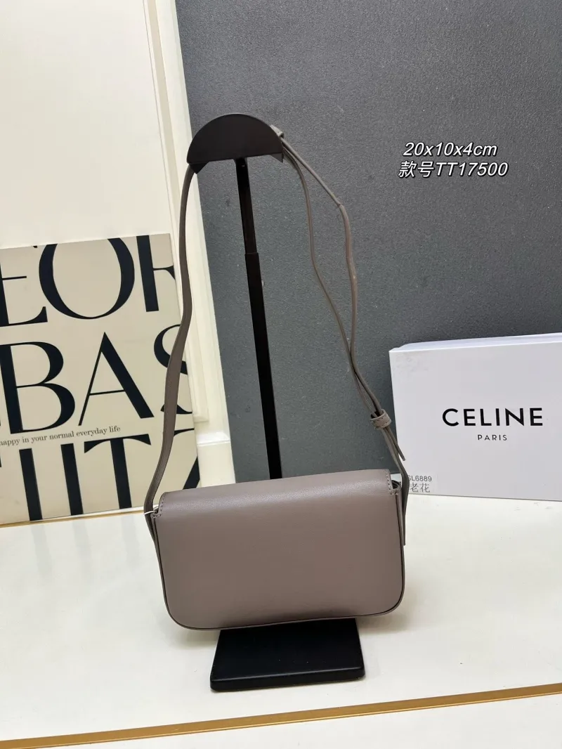 Alternative view of Celine Gray Crossbody Bag TT17500