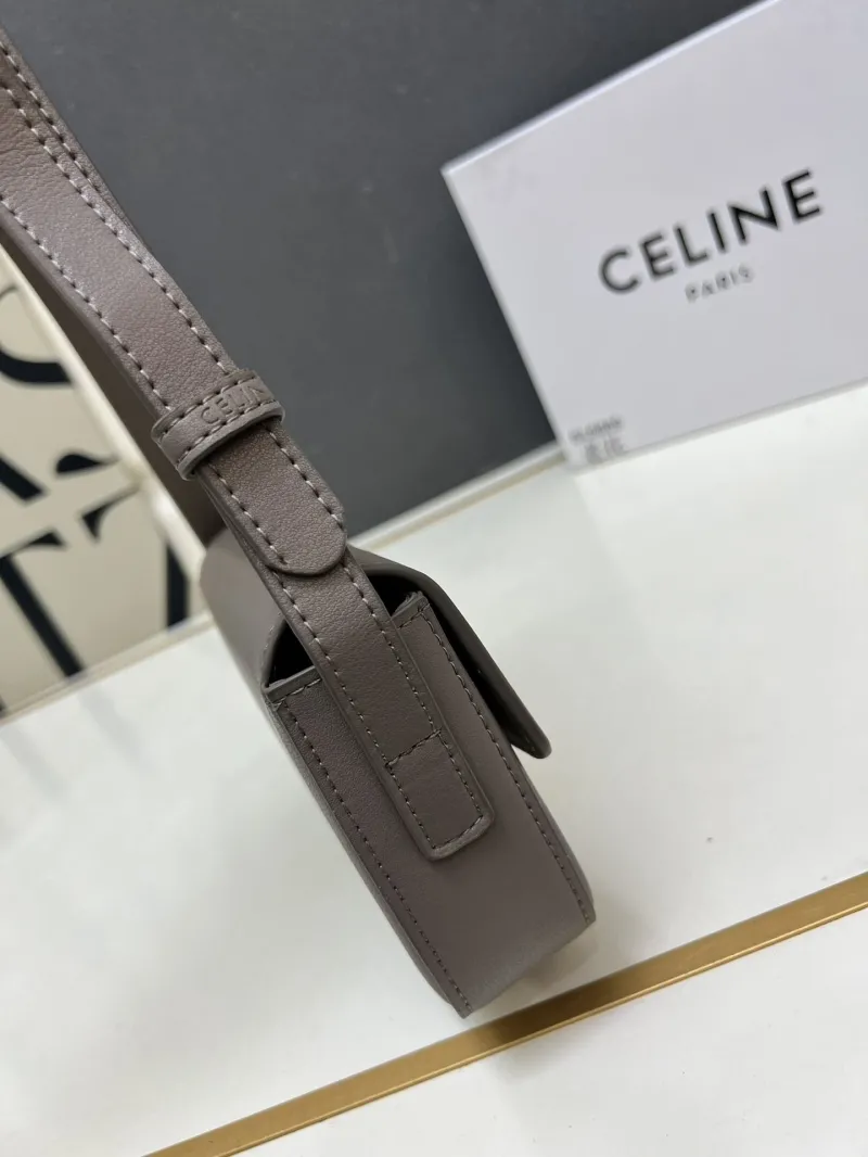 Celine Gray Crossbody Bag TT17500 - Image 5
