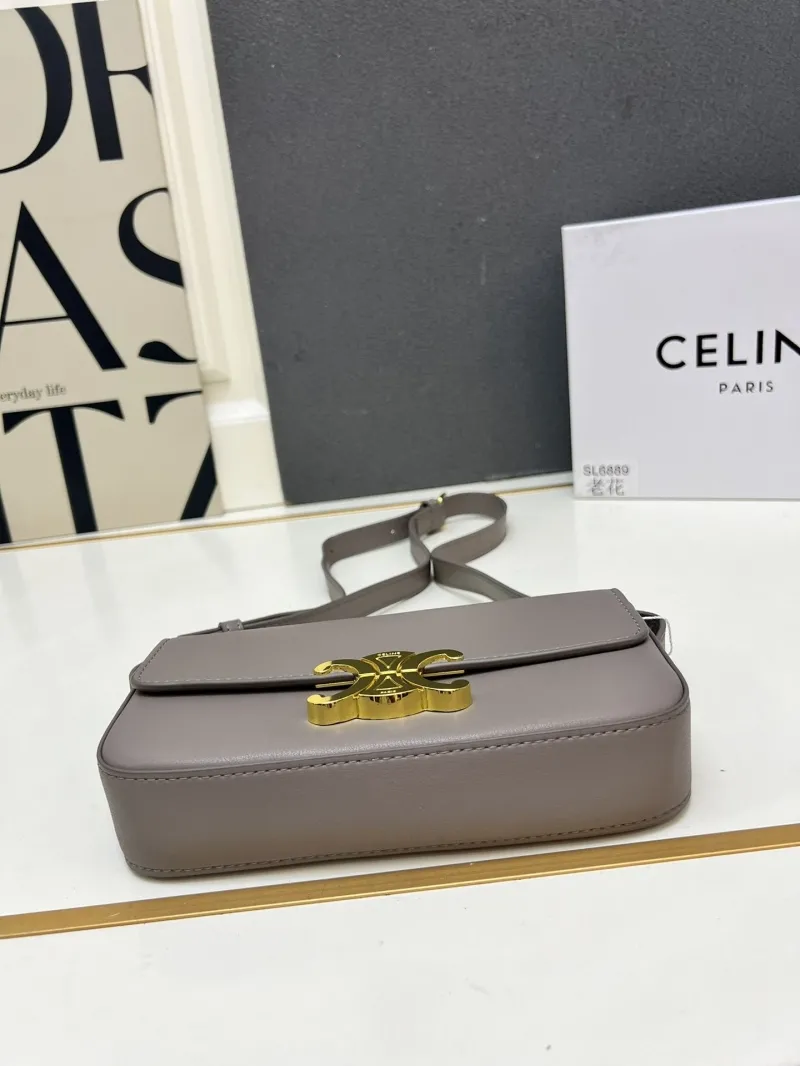 Celine Gray Crossbody Bag TT17500 - Image 7