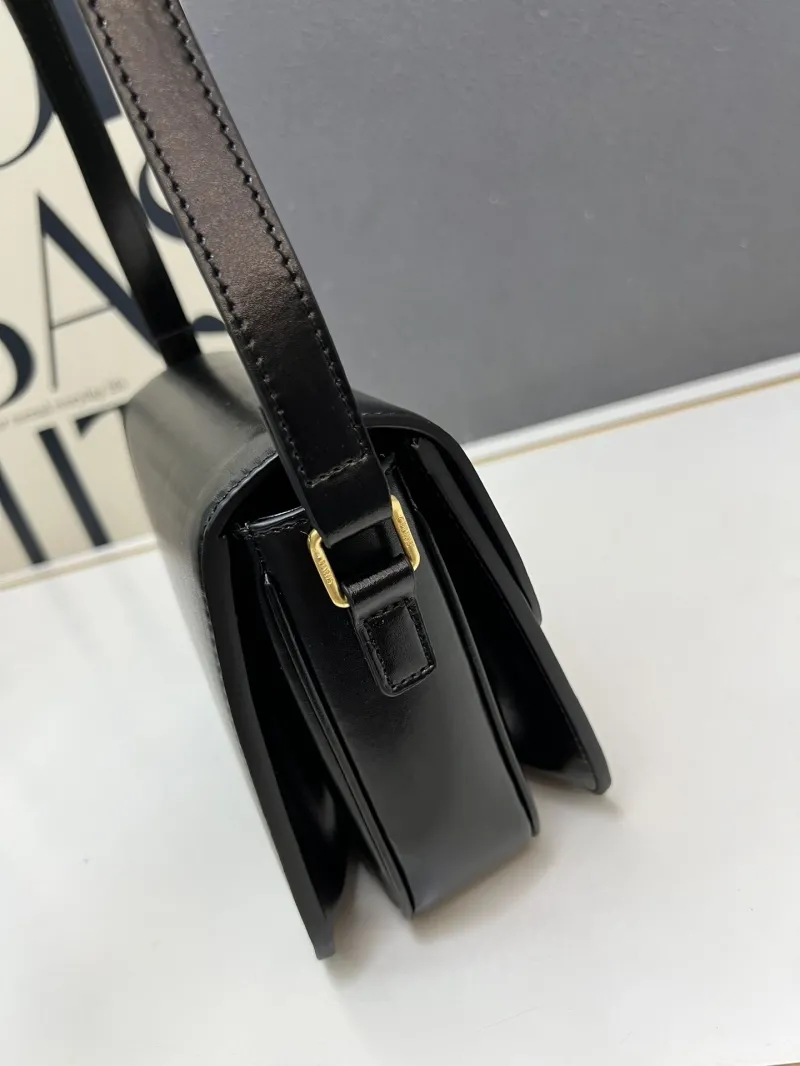 Celine Black Satchel Bag TT188411 22.5cm - Image 6