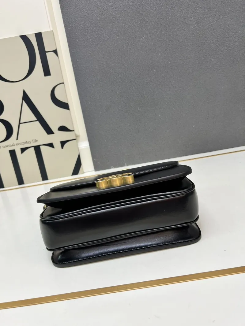 Celine Black Satchel Bag TT188411 22.5cm - Image 7