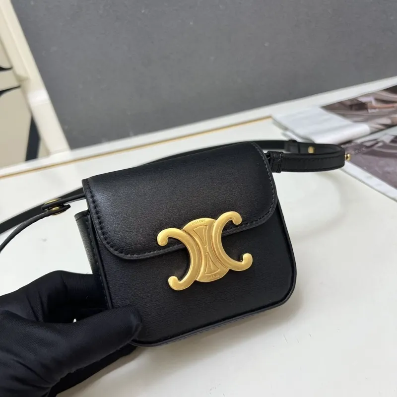 Alternative view of Celine Black Mini Crossbody Bag TTL653