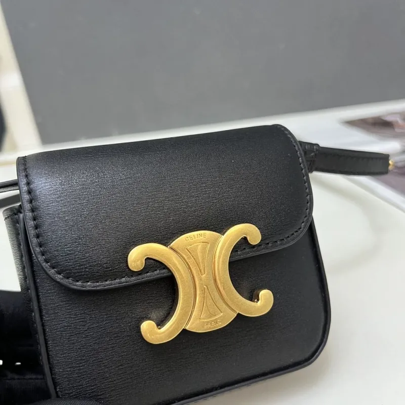 Celine Black Mini Crossbody Bag TTL653 - Image 3