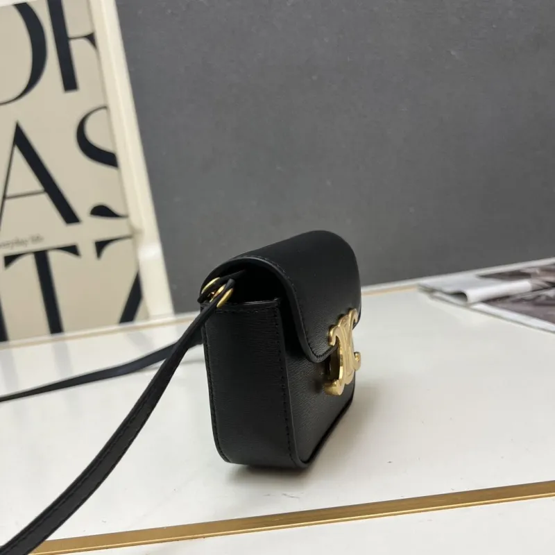 Celine Black Mini Crossbody Bag TTL653 - Image 4