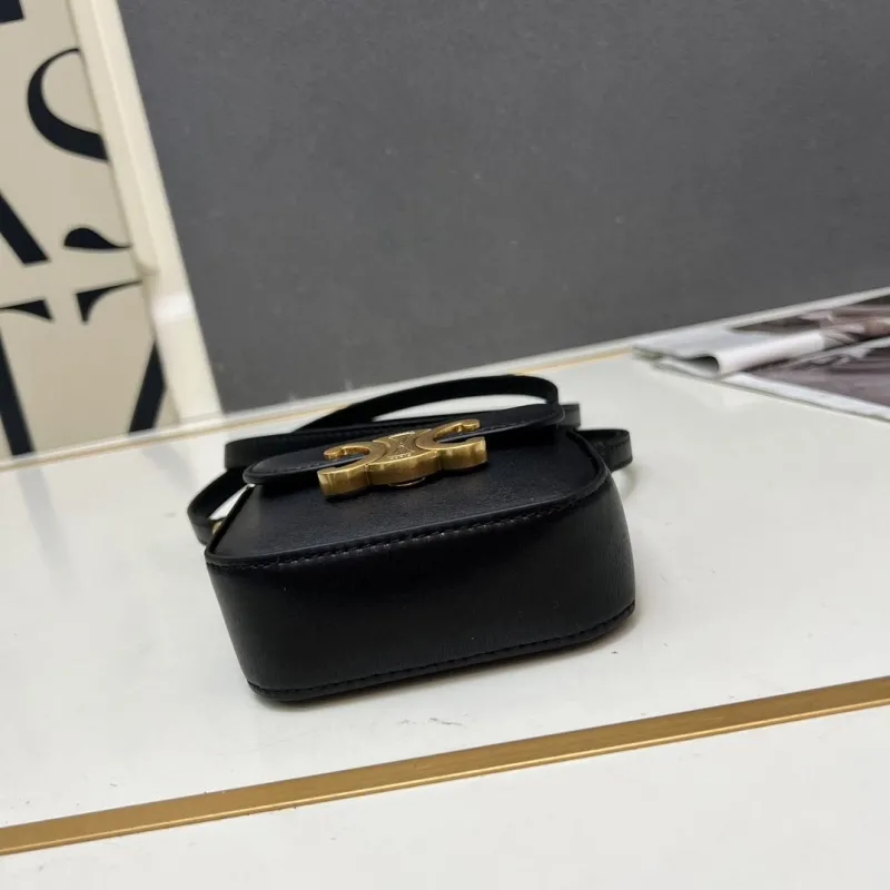 Celine Black Mini Crossbody Bag TTL653 - Image 5