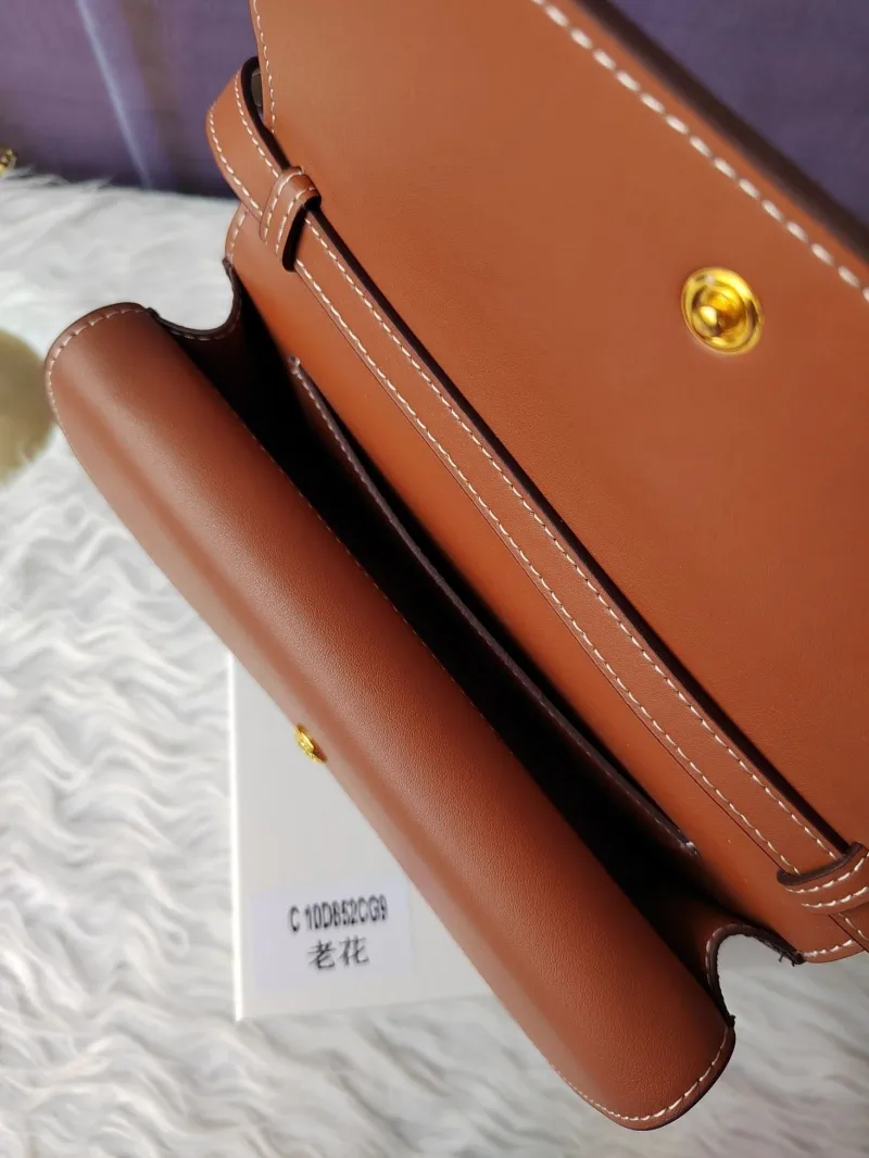 Celine Brown Monogram Crossbody Bag C10D852CG9 - Image 7