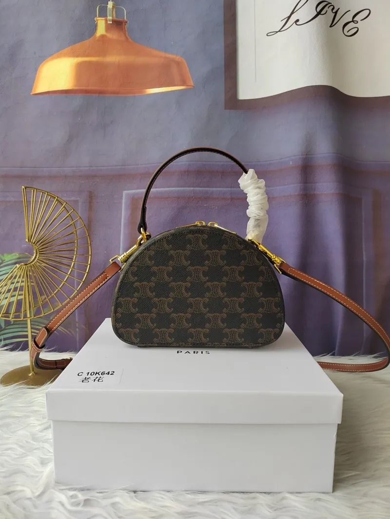 Alternative view of Celine Monogram Crossbody Handbag C10K642