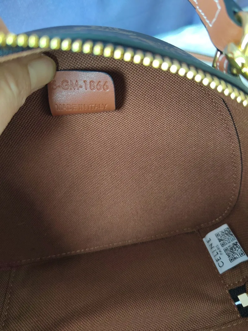 Celine Monogram Crossbody Handbag C10K642 - Image 9