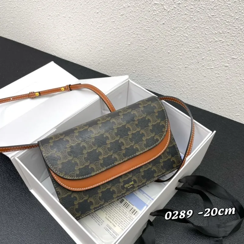 Celine 0289 20cm Monogram Crossbody Bag