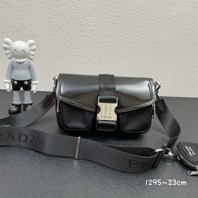 Prada Black Crossbody Bag 23cm