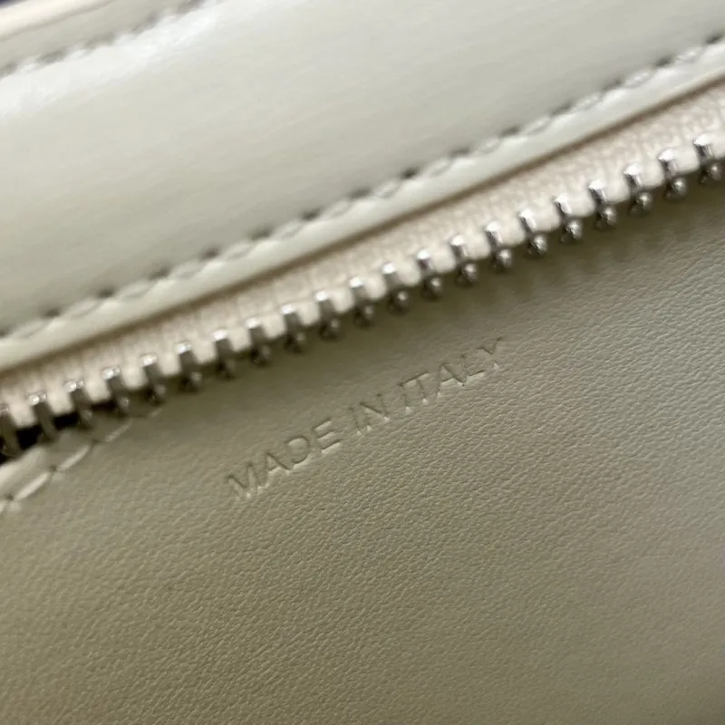 Alternative view of Celine Off-White Satchel Bag 6610SQ Made in Italy