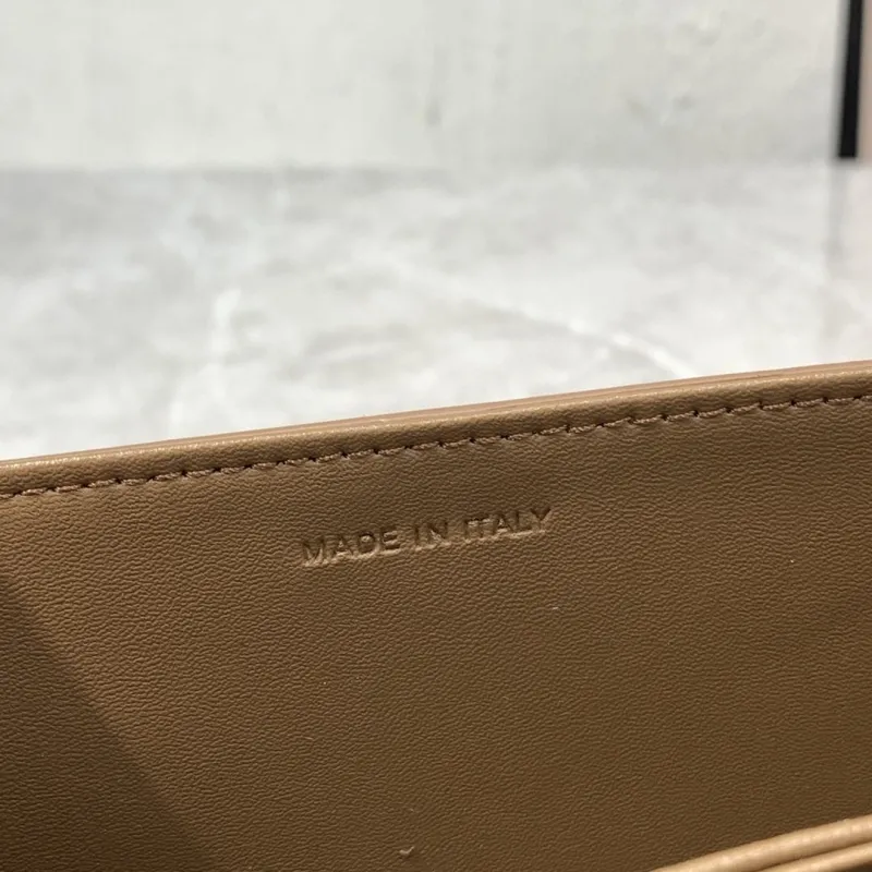 Celine Triomphe Brown Satchel Crossbody Bag - Image 9