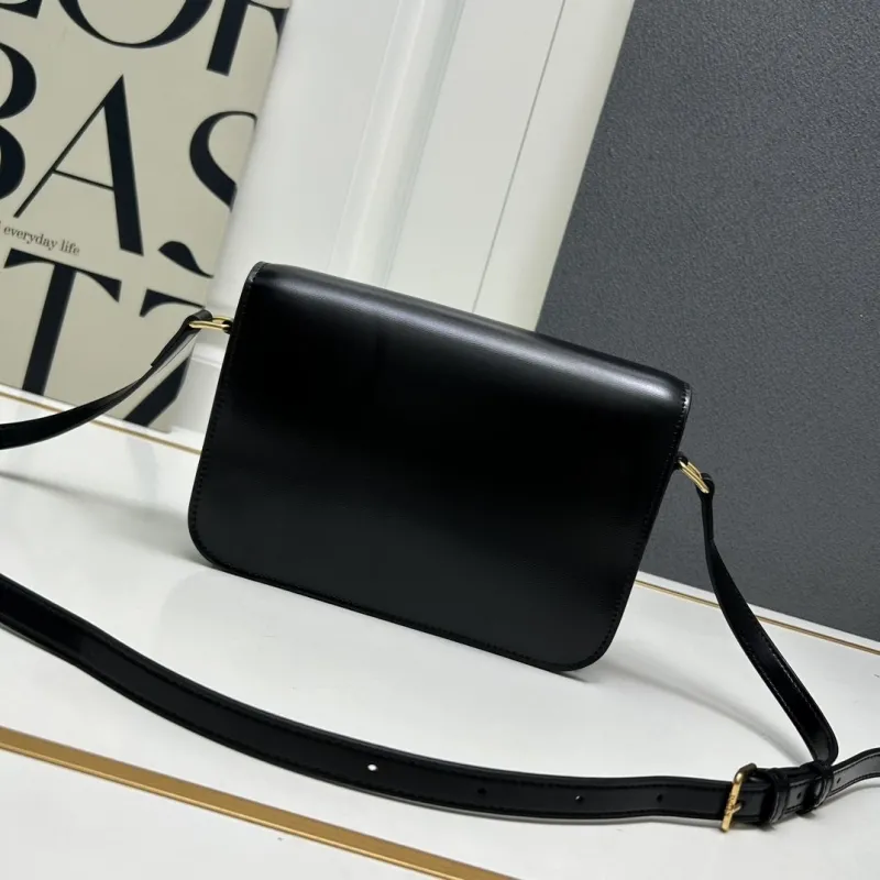 Celine Black Satchel Bag 205 - Image 3