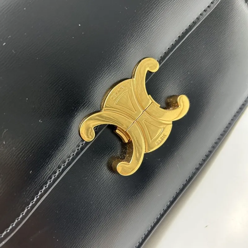 Celine Black Satchel Bag 205 - Image 4