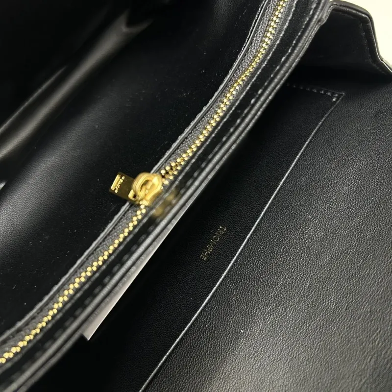 Celine Black Satchel Bag 205 - Image 8