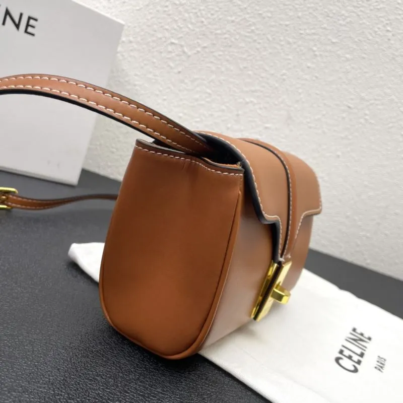 Celine C8074 Brown 18cm Crossbody Bag - Image 5