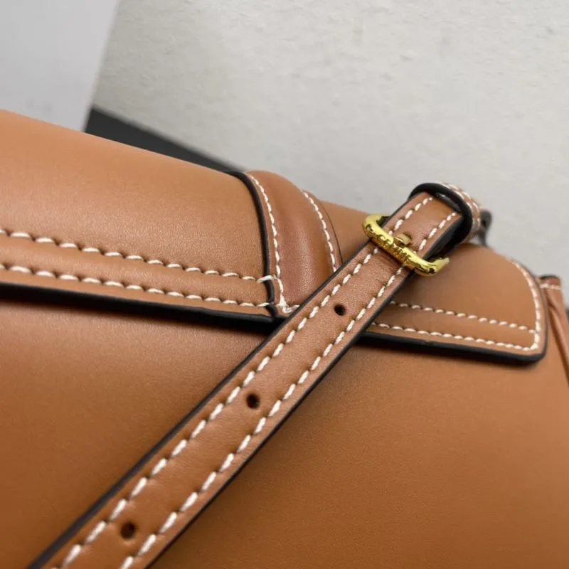 Celine C8074 Brown 18cm Crossbody Bag - Image 7