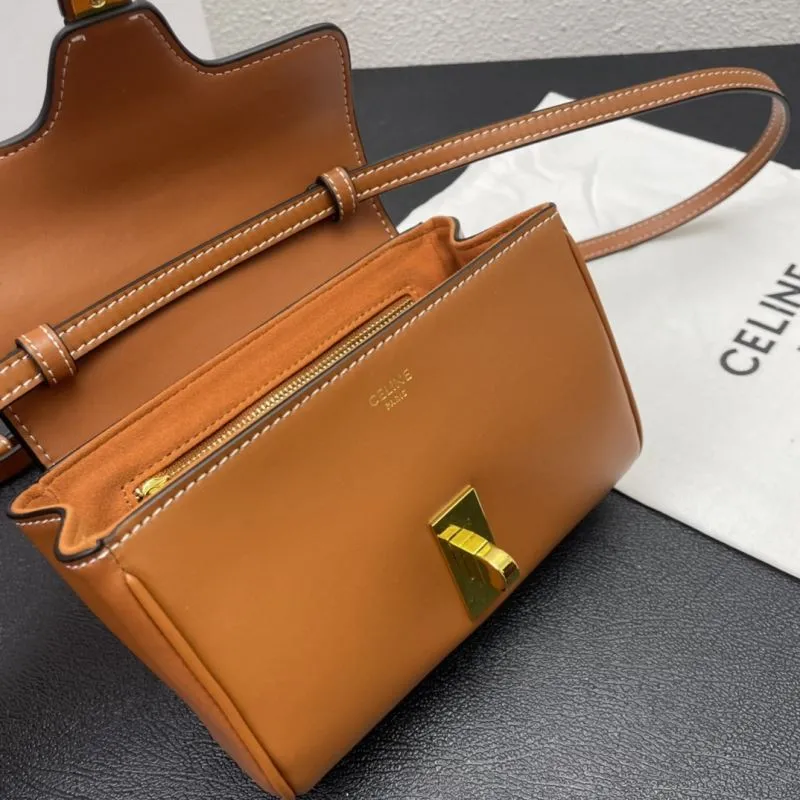 Celine C8074 Brown 18cm Crossbody Bag - Image 8