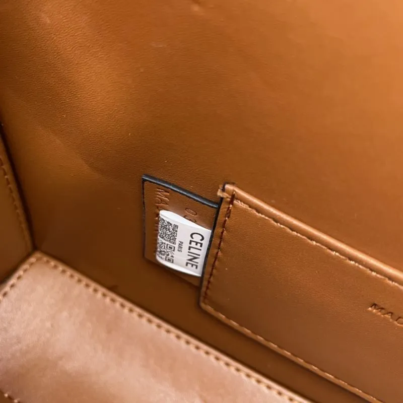Celine Monogram Chain Satchel Bag CL8067 Size 22 - Image 9