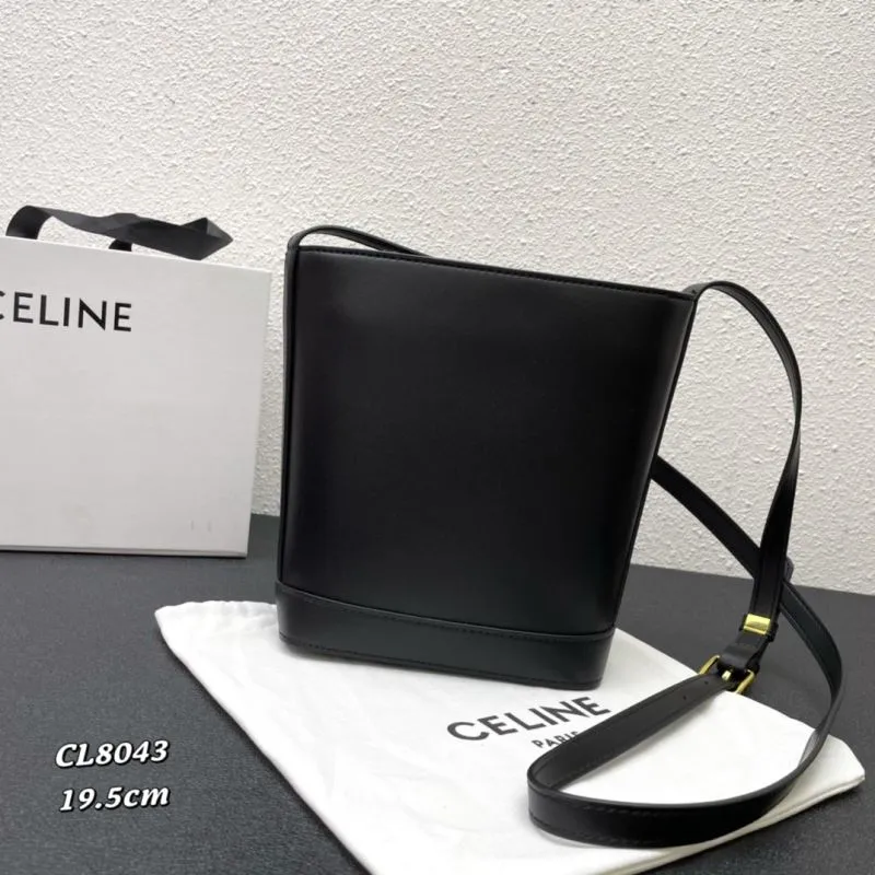 Alternative view of Celine Black Bucket Crossbody Bag CL8043