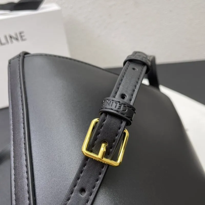 Celine Black Bucket Crossbody Bag CL8043 - Image 7