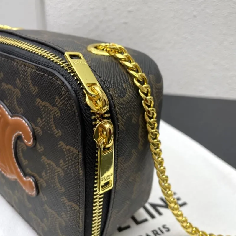 Celine CL8075 Monogram Crossbody Camera Bag - Image 7