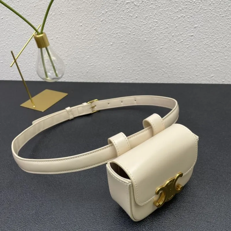 Celine Cream Waist Bag 227 - Image 4
