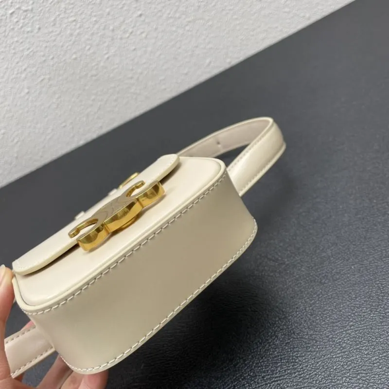 Celine Cream Waist Bag 227 - Image 7